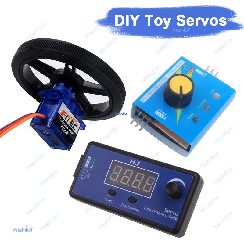 Drone Smart Rc - FS90R Micro Servo 1.5KG 4.8 6V