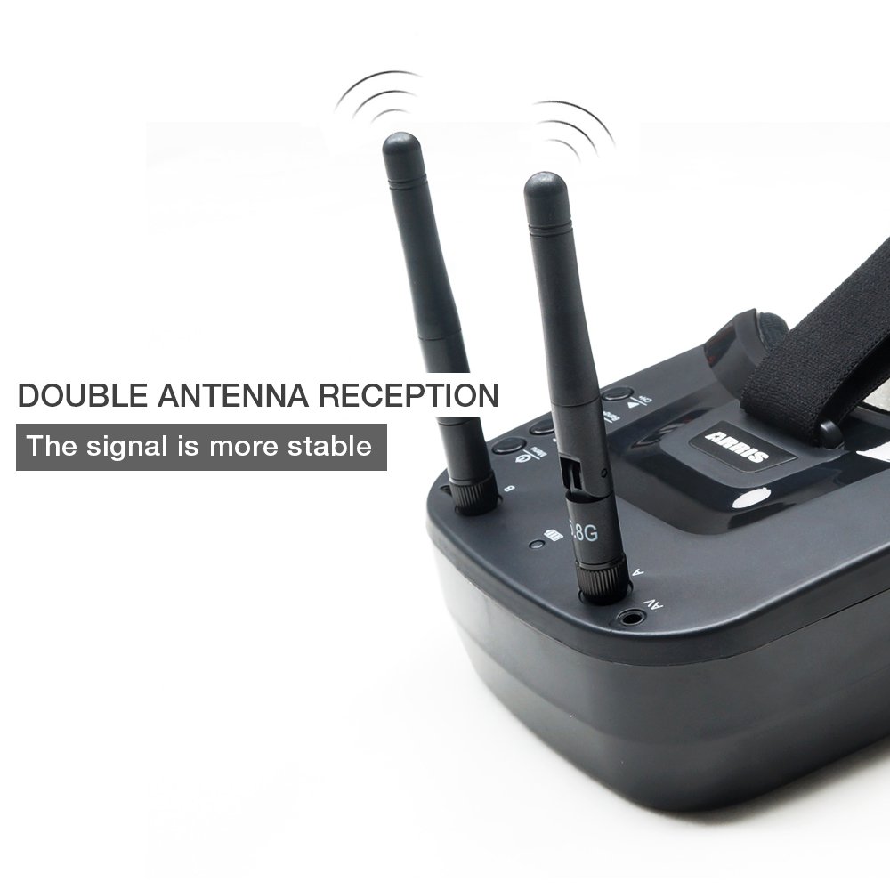 Fpv Goggles Headset - VR009 5.8G FPV Goggles 40CH 3