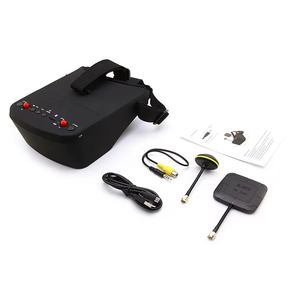 Fpv Goggles Headset - LS800D 5.8G 40CH 5Inch 854*480 Video