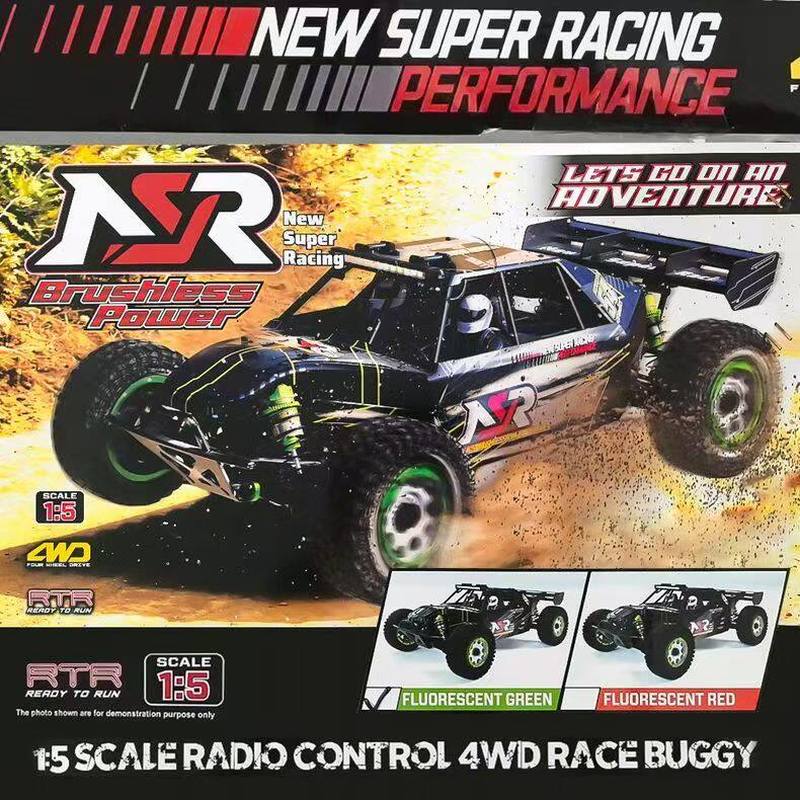 Drone Bike Rc - NSR 1/5 Desert Racing Card Super