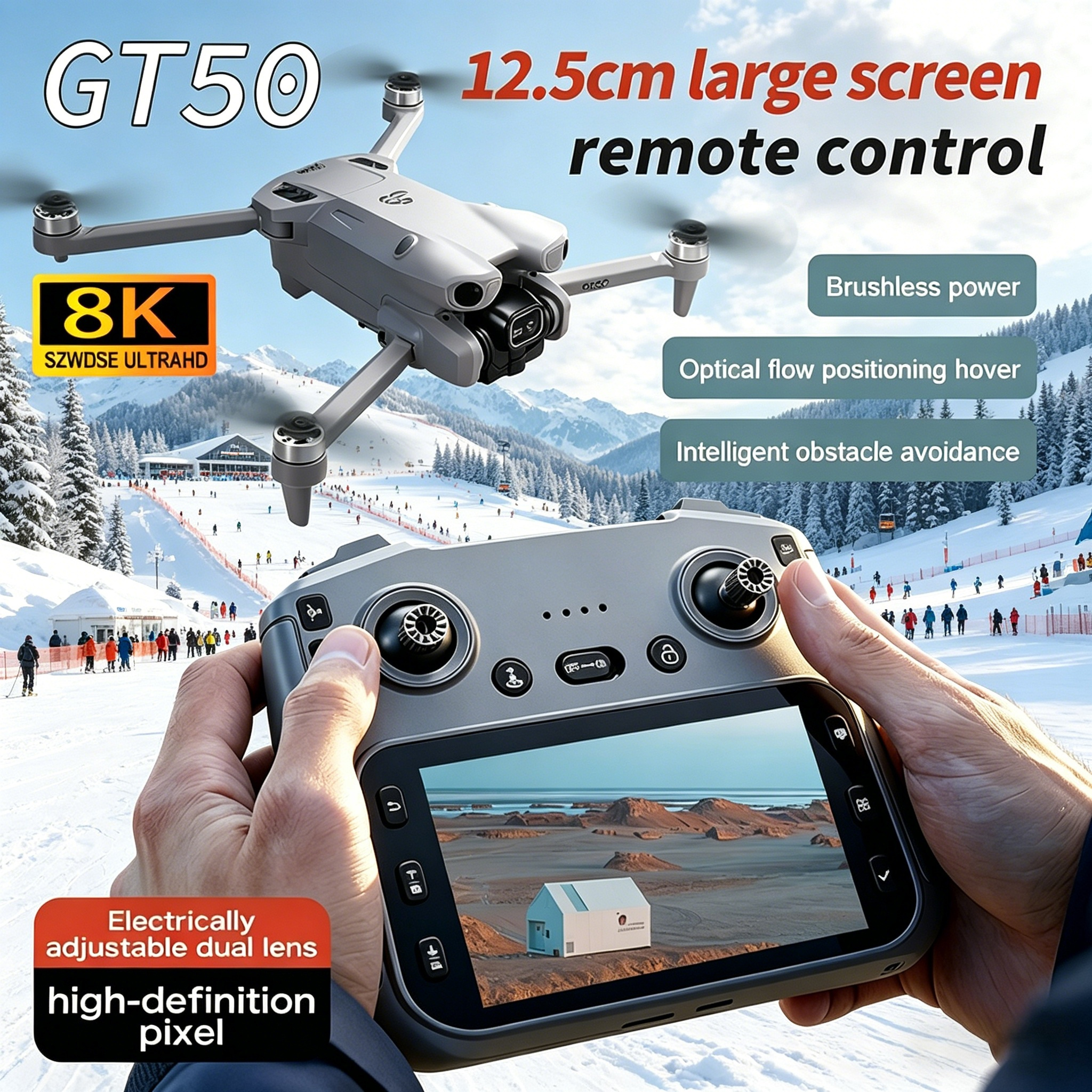 Drone Rc Explorer - GT50 PRO MIni 5 pro RC