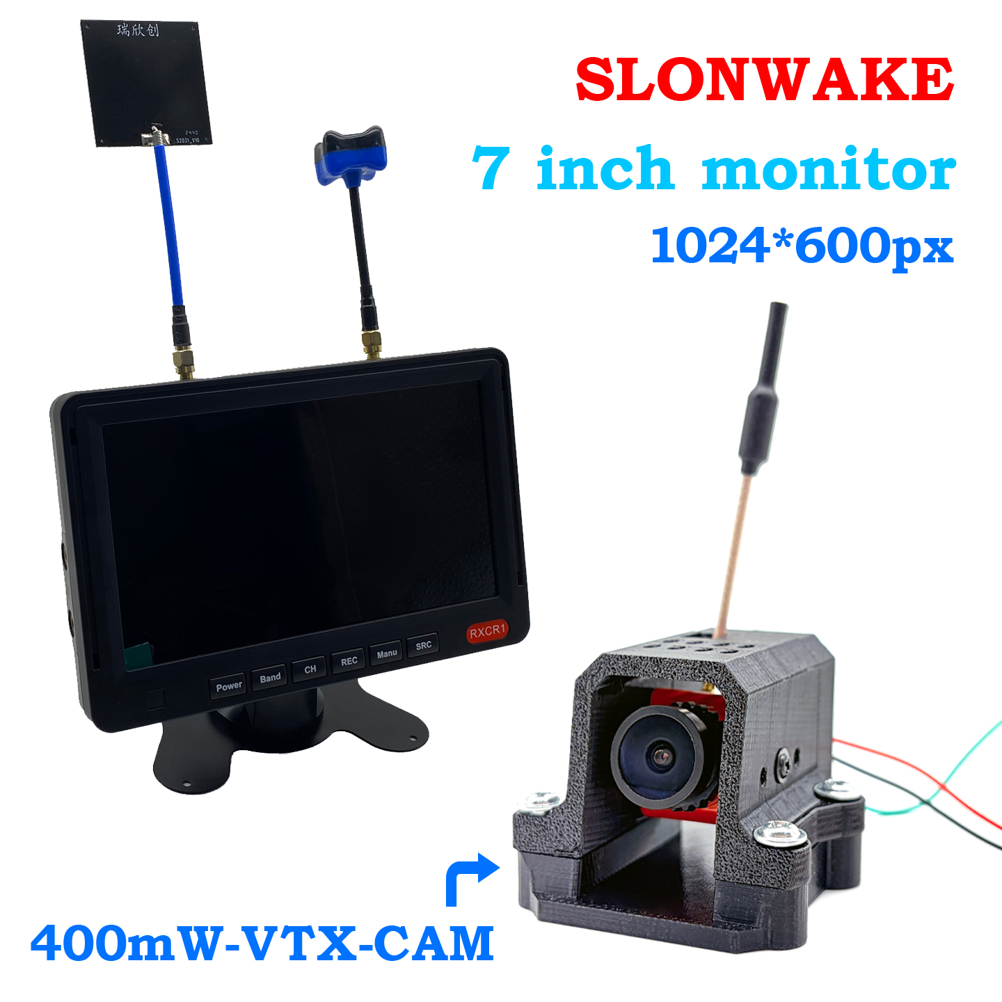 Fpv Camera Cmos - 5.8G 48CH 7 Inch FPV Monitor