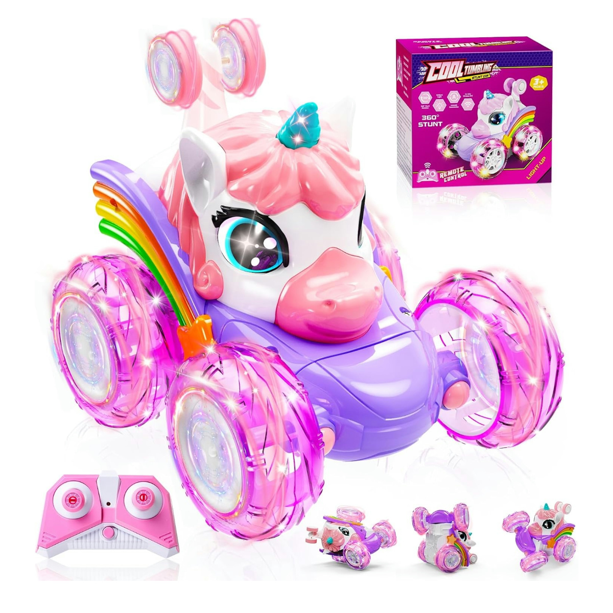 Drone Or Rc Car - Unicorn Remote Control Car for Girls,