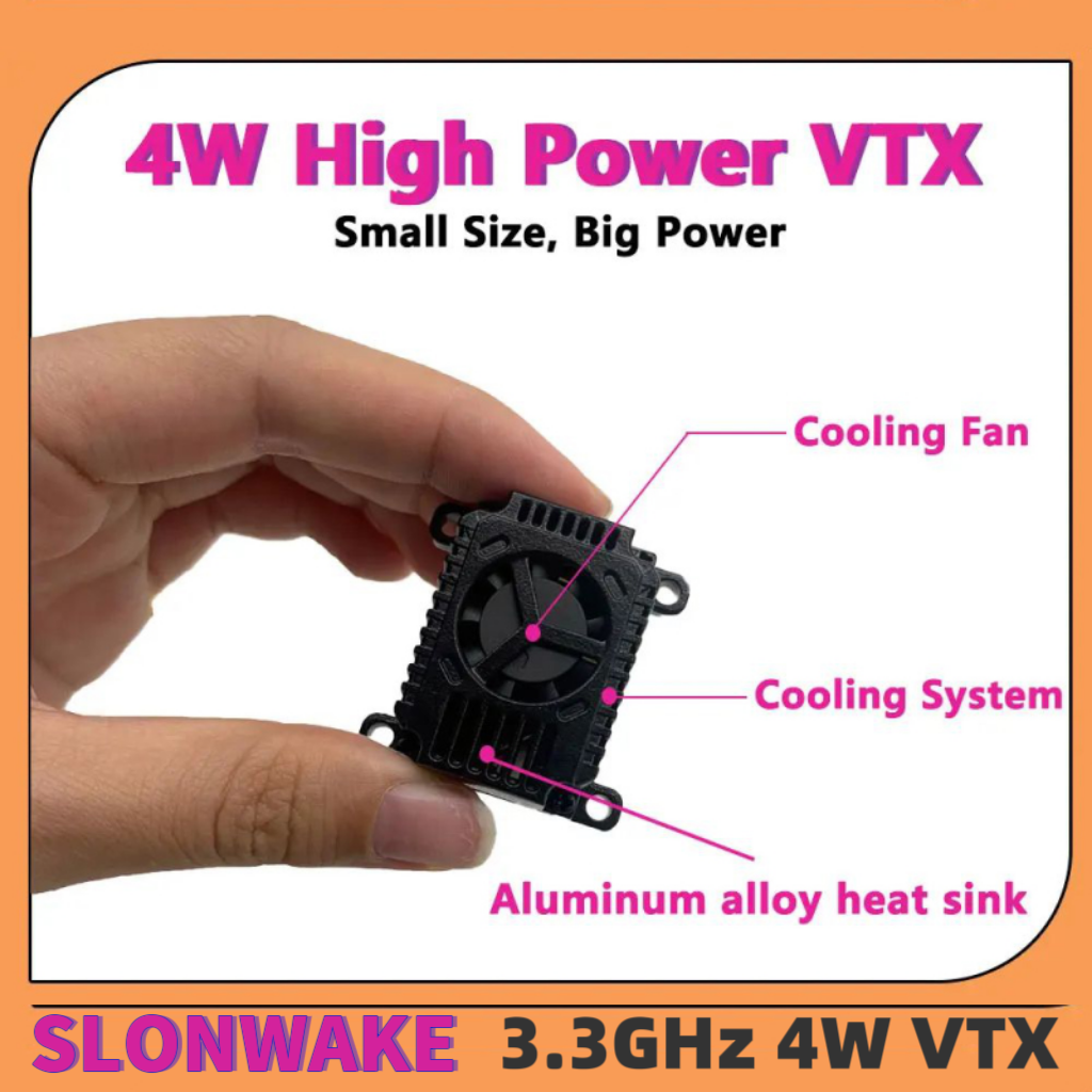 SLONWAKE FPV 3.3G 16CH 4000mW  – Drone Rc Controller recenzja i cena