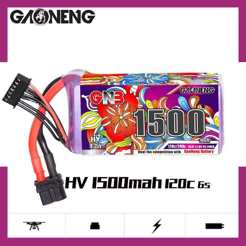 2Pcs GNB 6S Lipo Battery 22.8V – Nano Quad Fpv recenzja i cena