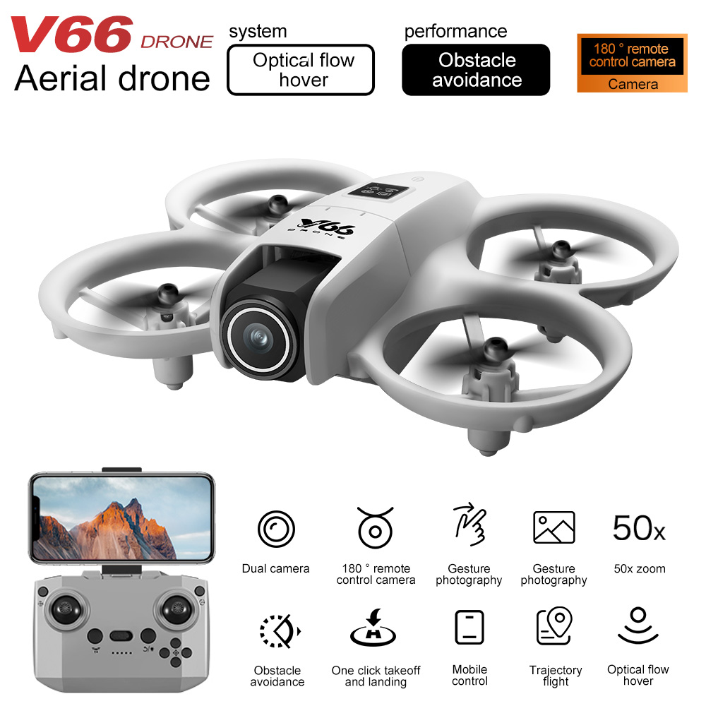 New V66 Mini Drone HD Camera 4 – Drone Rc Explorer recenzja i cena