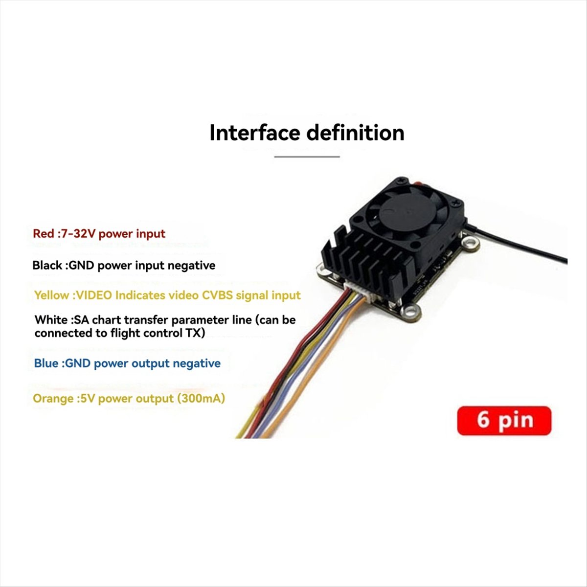 5.8G 2W VTX 2000mW FPV Video T – Drone Rc Fpv recenzja i cena