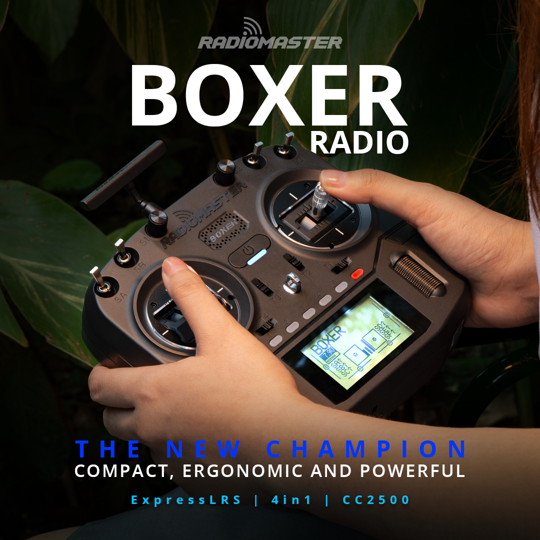 RadioMaster Boxer  2.4G 16ch H – Plane Drone Rc recenzja i cena
