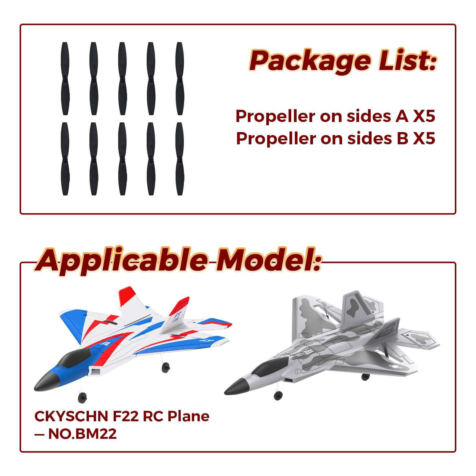 10 Pcs Spare RC Plane Propelle – Plane Drone Rc recenzja i cena