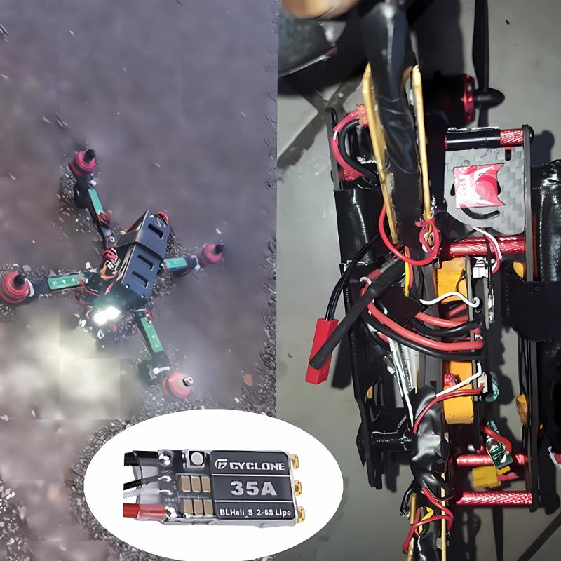 Cyclone 35A BLHeli_S ESC - Hig – Drone Rc Controller recenzja i cena
