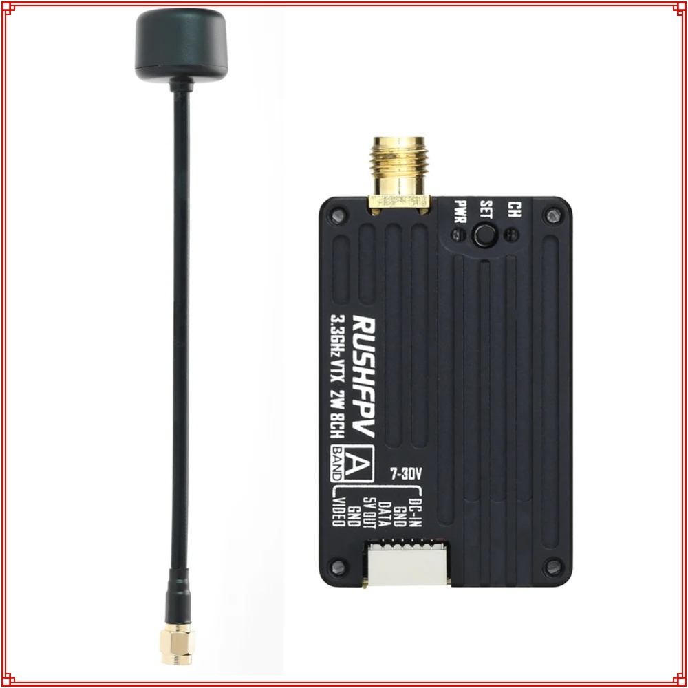 2026 New RUSHFPV 3.3G 2W VTX T – Drone Rc Controller recenzja i cena