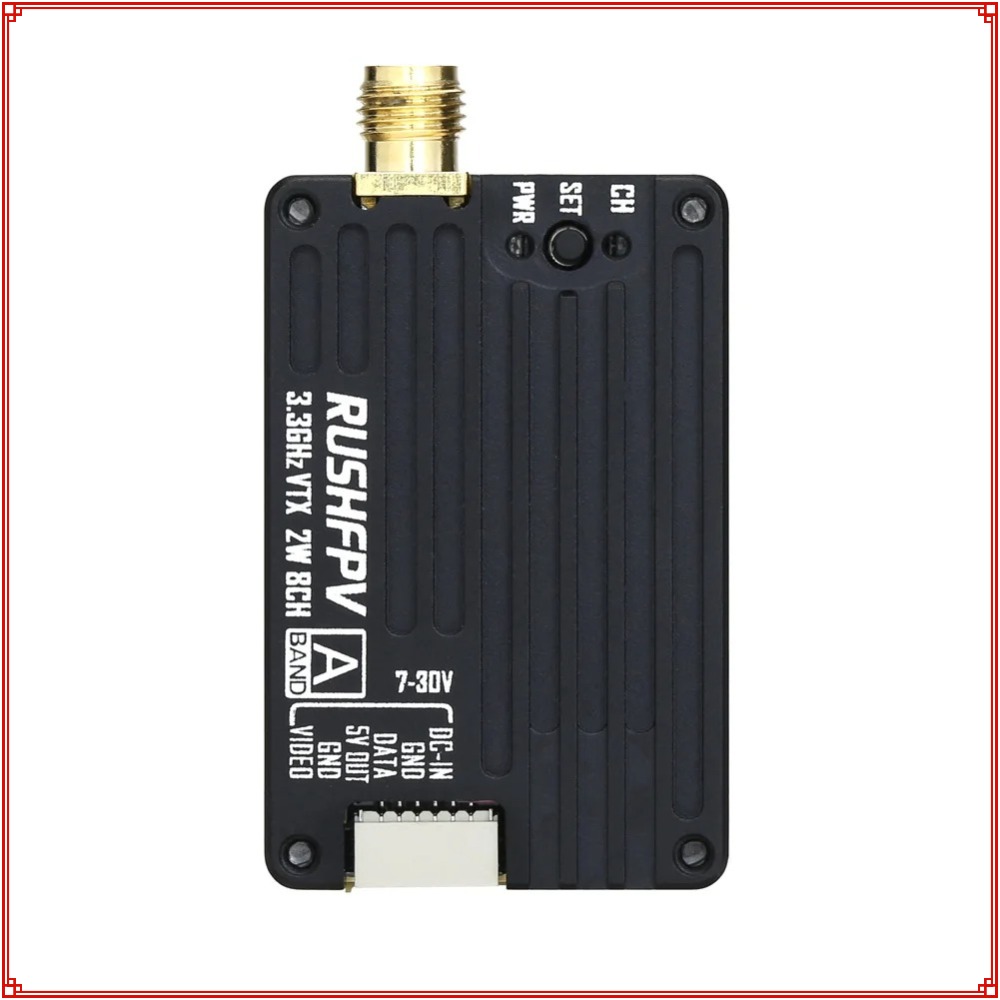 2026 New RUSHFPV 3.3G 2W VTX T – Drone Rc Controller recenzja i cena