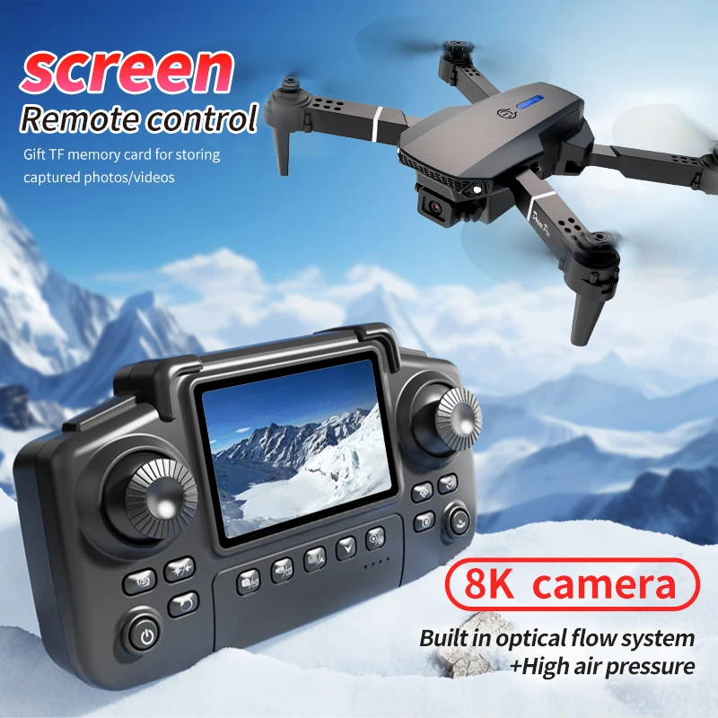 Professional E88 PRO Drone wit – Drone Without Rc recenzja i cena