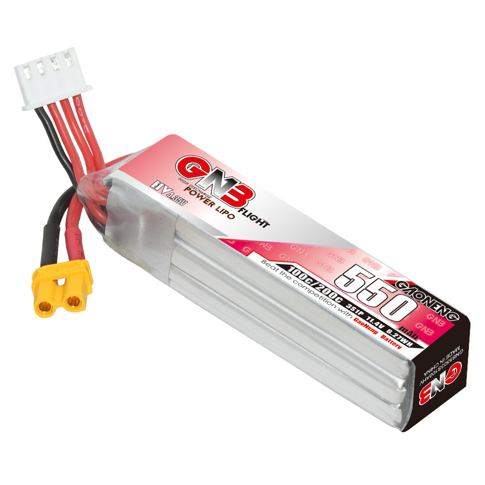 GNB HV 11.4V 550mAh 100C/200C  – Nano Quad Fpv recenzja i cena