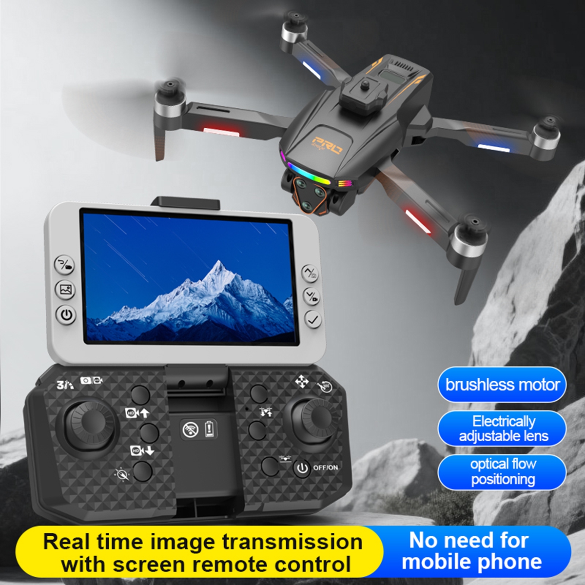 Drone with Camera for Adults,  – Drone Without Rc recenzja i cena