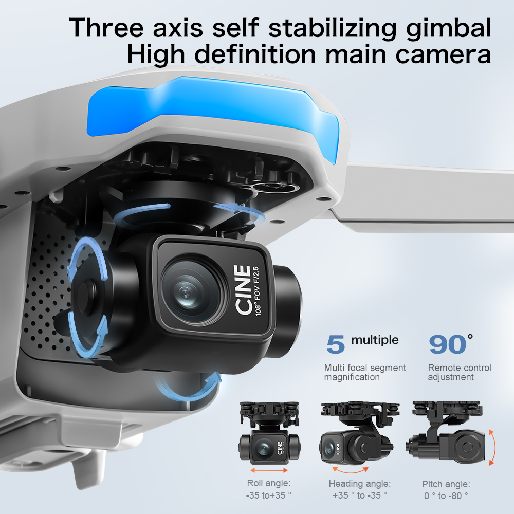 S-X1 MAX GPS Drone with 3-Axis – Drone Ls Rc recenzja i cena