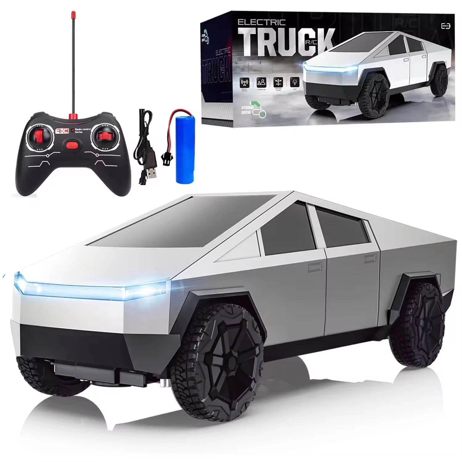 1:24 RC Cybertruck Pickup 4WD  – Drone Or Rc Car recenzja i cena