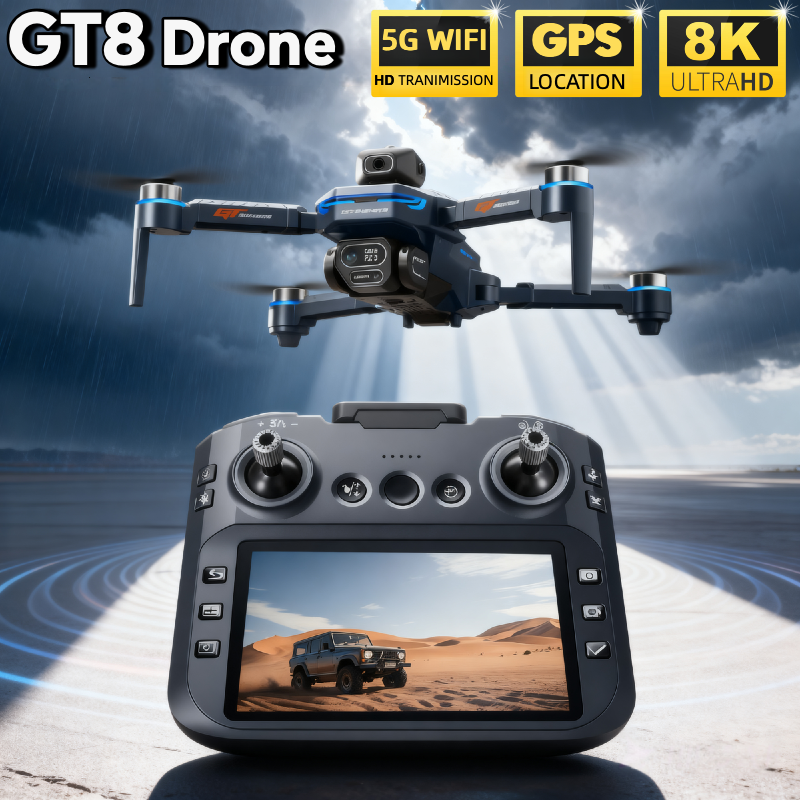 For Genuine GT8 Drone 4K Profe – Drone Ls Rc recenzja i cena