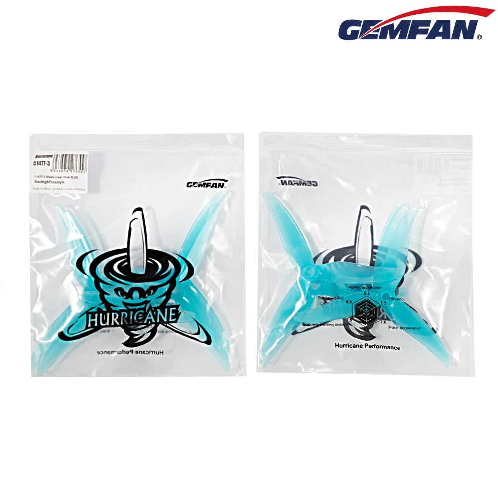 10Pairs (10CW + 10CCW) Gemfan  – Drone Rc Parts recenzja i cena