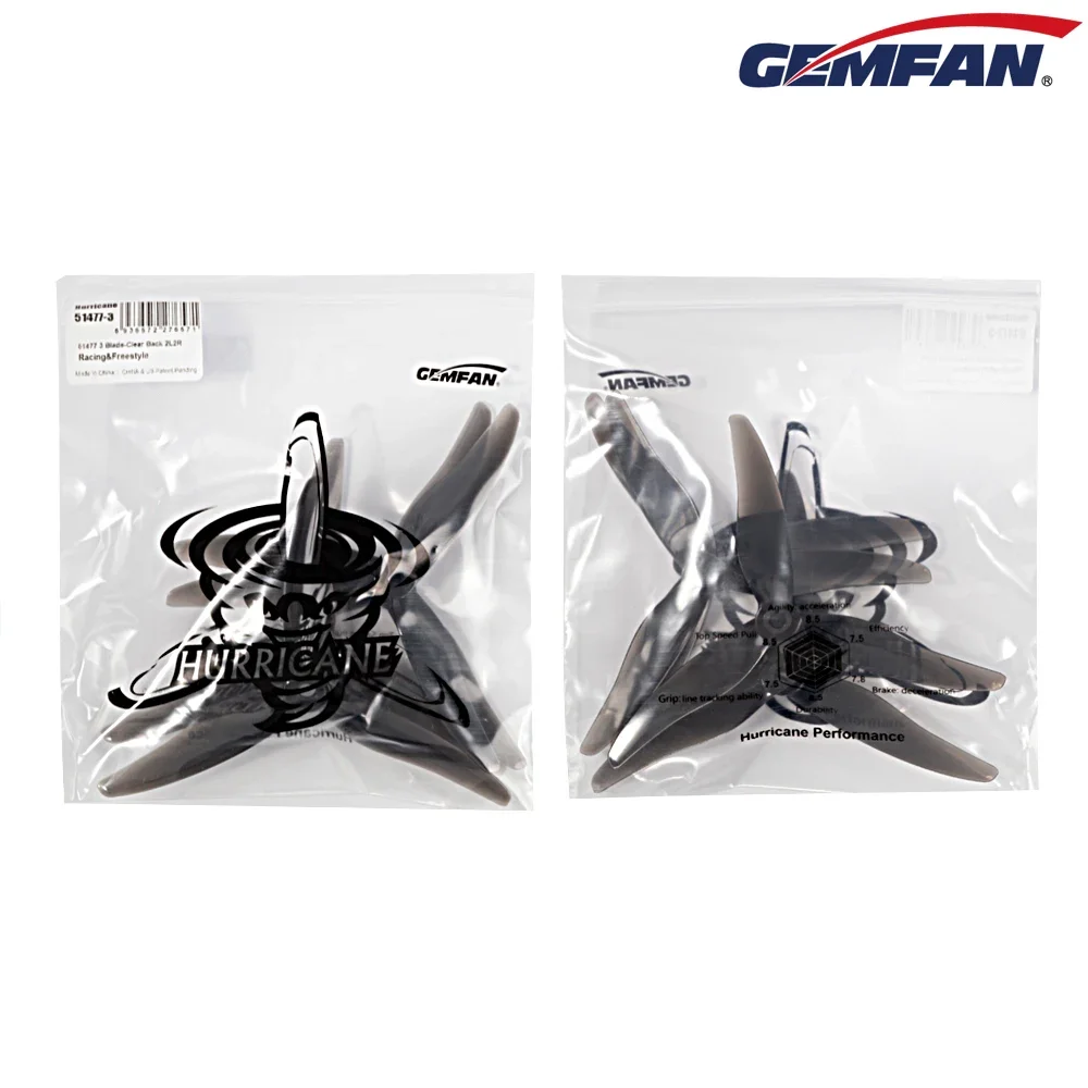 10Pairs (10CW + 10CCW) Gemfan  – Drone Rc Parts recenzja i cena