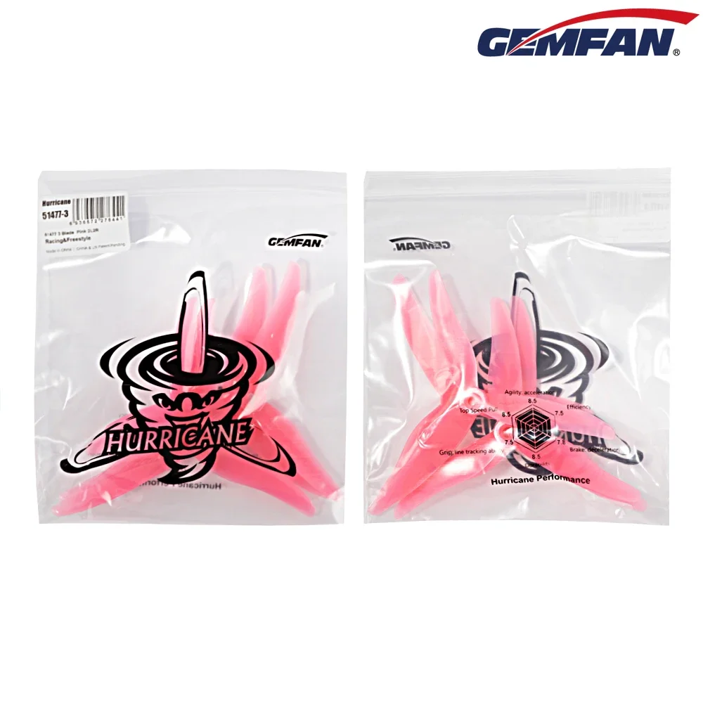 10Pairs (10CW + 10CCW) Gemfan  – Drone Rc Parts recenzja i cena