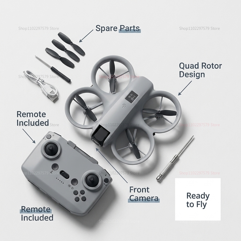 Mini Drone with 8K HD Camera F – Drone Without Rc recenzja i cena