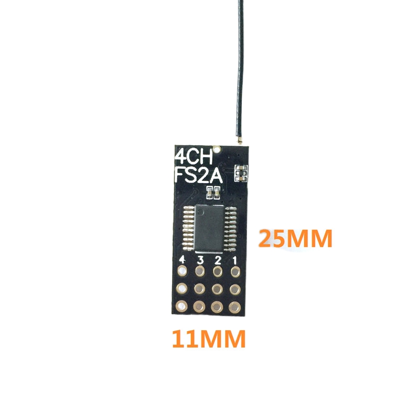 Flysky FS2A Mini Receiver 4CH  – Nano Quad Fpv recenzja i cena