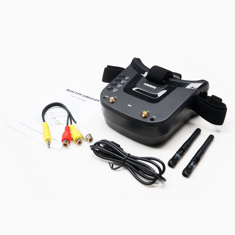 VR009 5.8G FPV Goggles 40CH 3  – Fpv Goggles Headset recenzja i cena