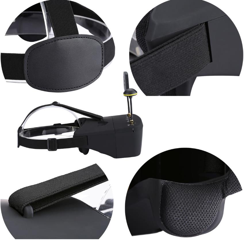 EV800D 5.8G 40CH 5 Inch 800*48 – Fpv Goggles Headset recenzja i cena