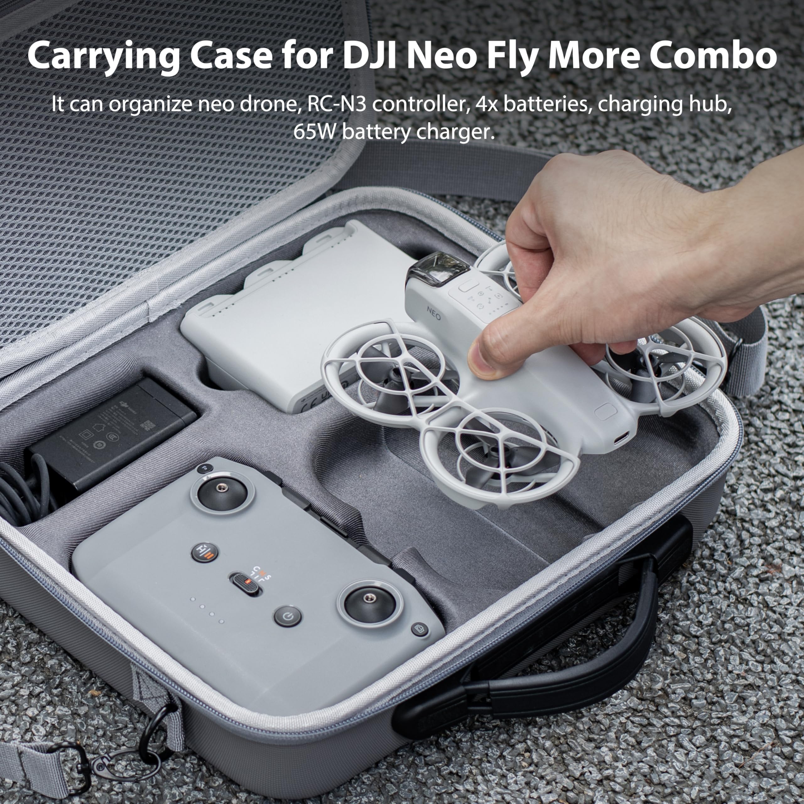 Portable PU Storage Carrying C – Drone Dji Rc N2 recenzja i cena
