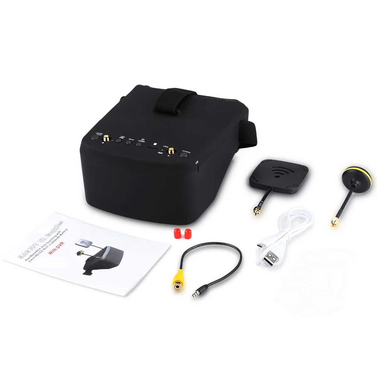 EV800D 5.8G 40CH 5 Inch 800*48 – Fpv Goggles Headset recenzja i cena