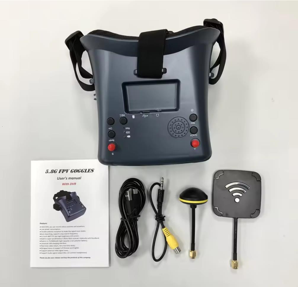 FPV Goggles V1 V2 5.8G 40CH 4. – Fpv Goggles Headset recenzja i cena