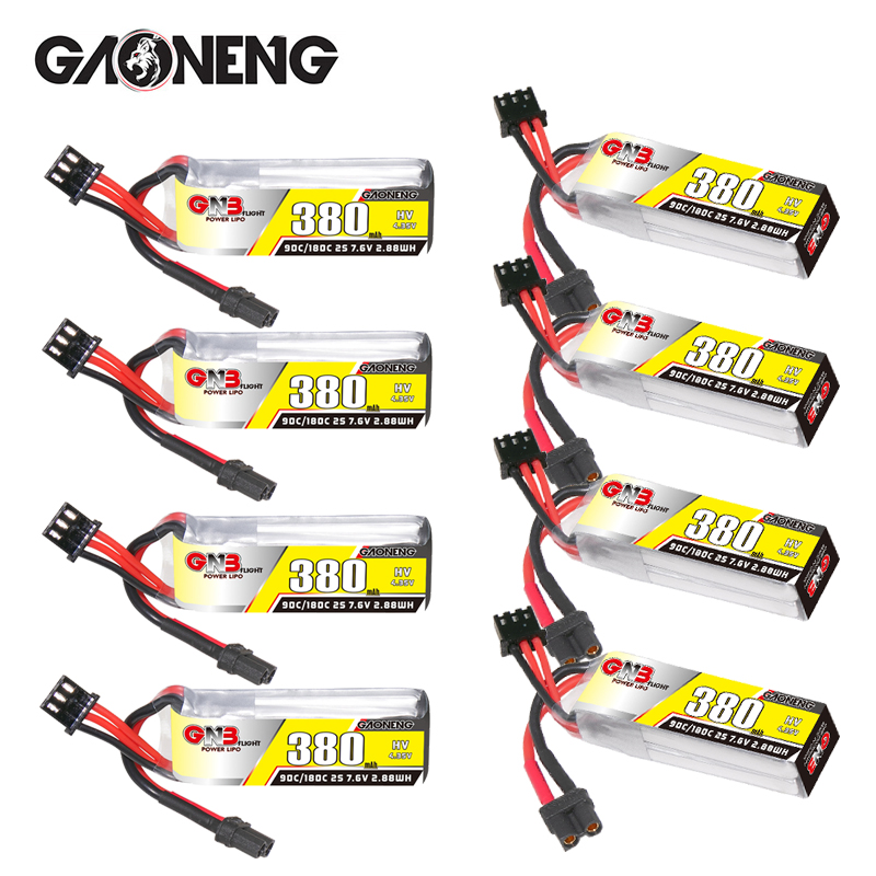 GNB 2S 7.6V 380mAh 90C/180C Li – Nano Quad Fpv recenzja i cena