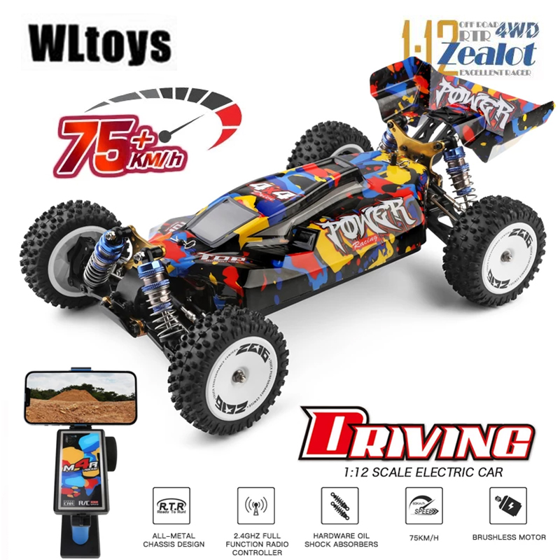 WLtoys 124017 124007 75KM/H  R – Drone Or Rc Car recenzja i cena