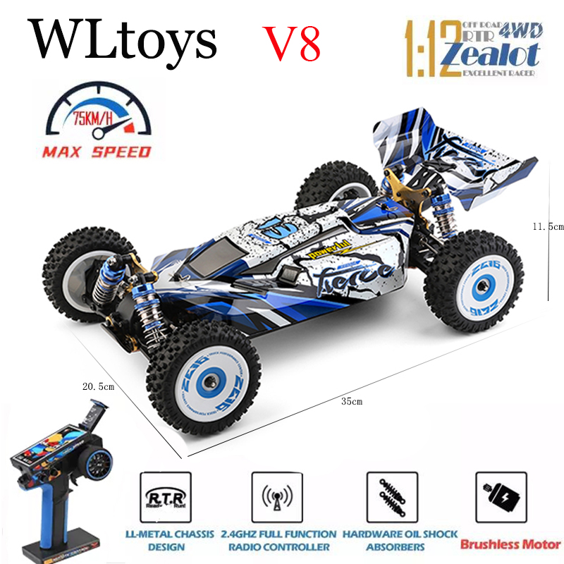 WLtoys 124017 124007 75KM/H  R – Drone Or Rc Car recenzja i cena