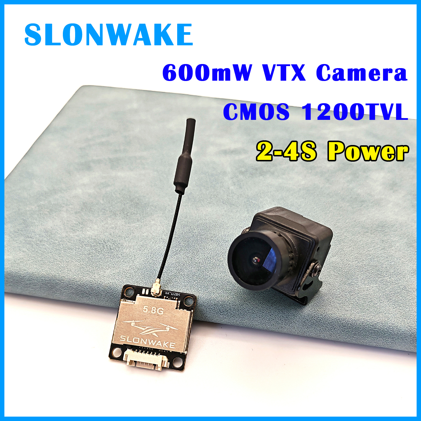 SLONWAKE Ready to use 5.8G 48C – Fpv Camera Cmos recenzja i cena