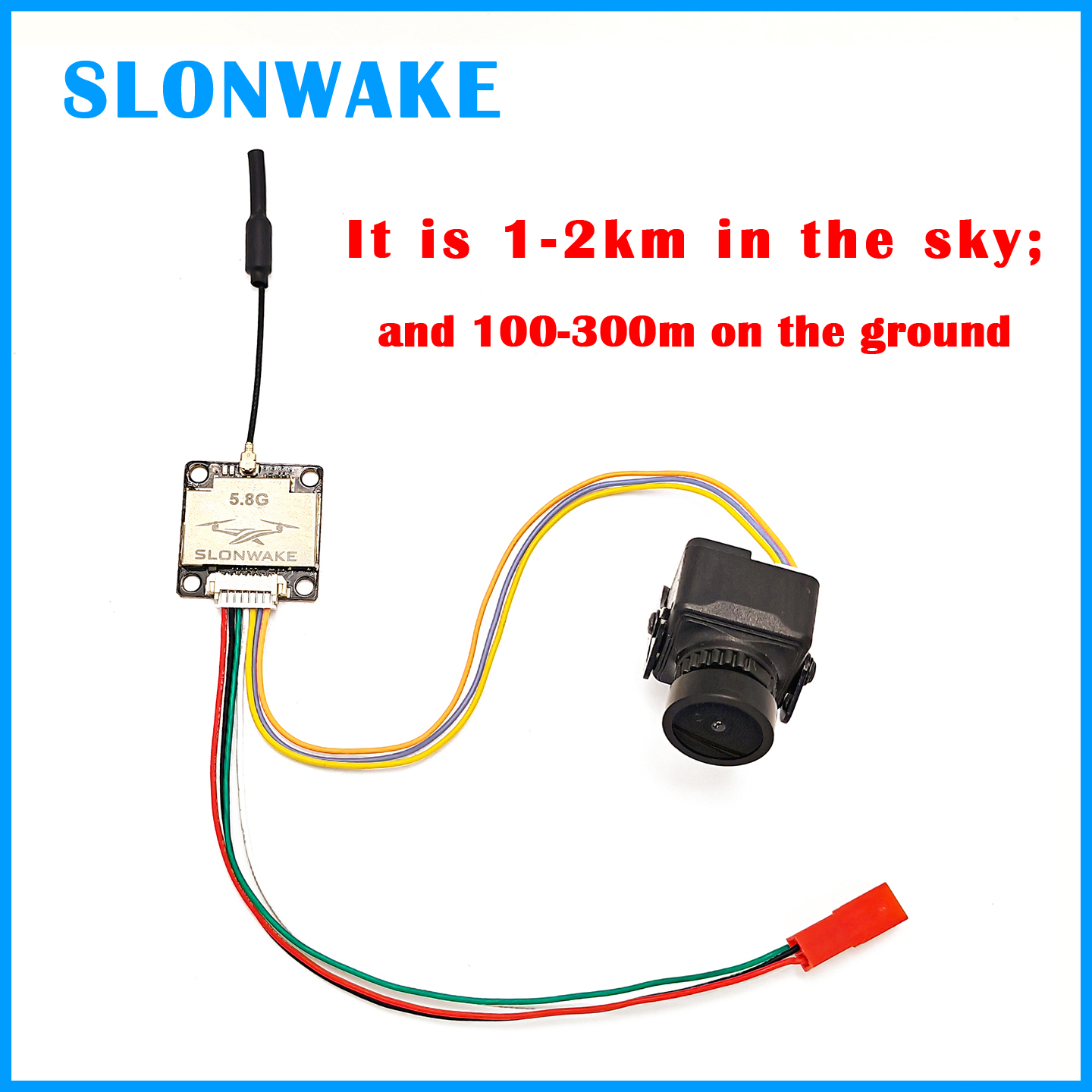 SLONWAKE Ready to use 5.8G 48C – Fpv Camera Cmos recenzja i cena