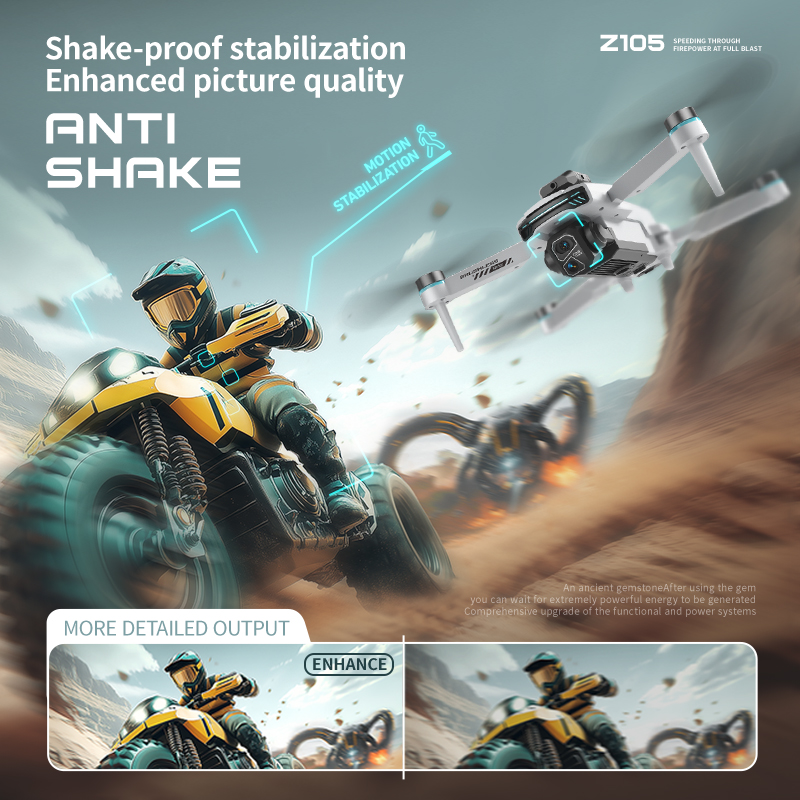 New Z105 RC Drone 8K Professio – Drone Without Rc recenzja i cena