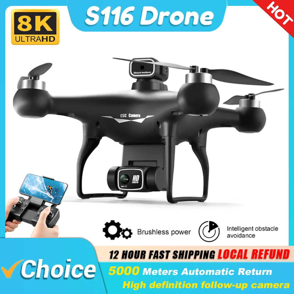 S116 MAX Elf Drone Professiona – Drone Rc S116 recenzja i cena