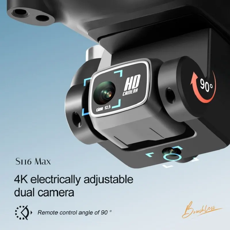 S116 MAX Elf Drone 8K Professi – Drone Rc S116 recenzja i cena