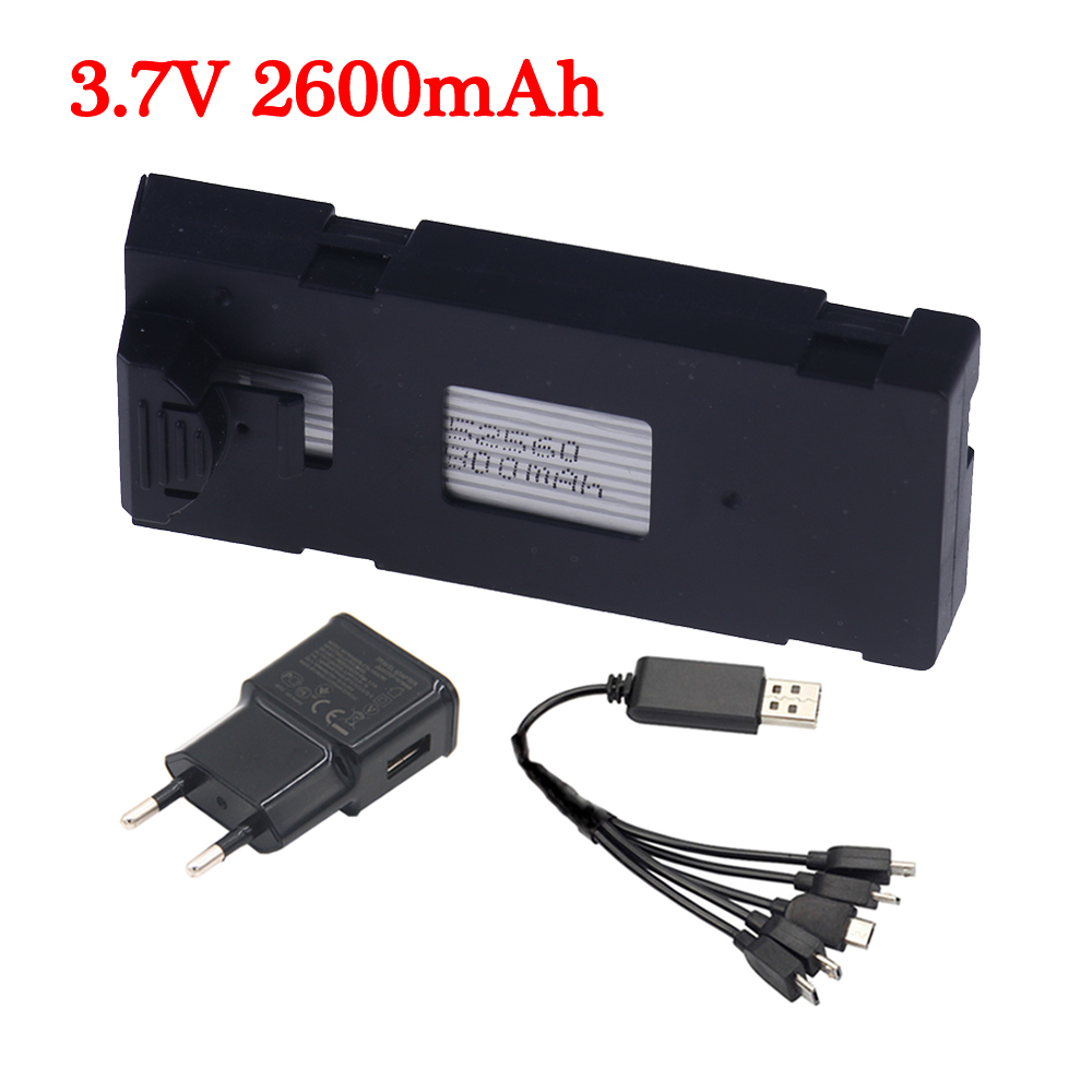 Upgrade Capacity 2600mAh 3.7V  – Drone Ls Rc recenzja i cena