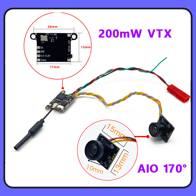 SLONWAKE 5.8G 1200TVL FPV Came – Drone Rc Controller recenzja i cena