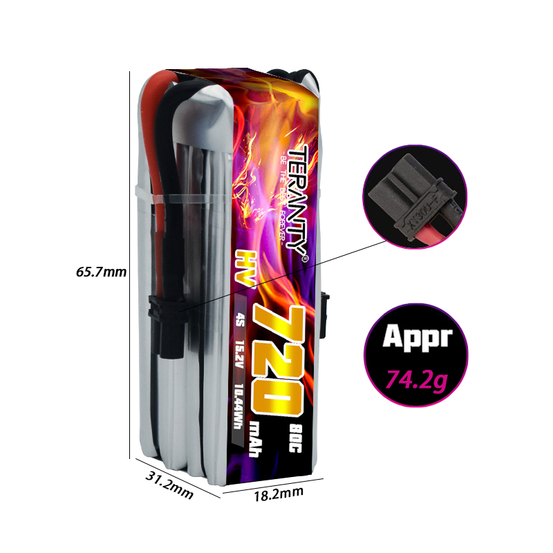 TERANTY 720mAh 4S 15.2V HV Lip – Drone Rc Kit recenzja i cena