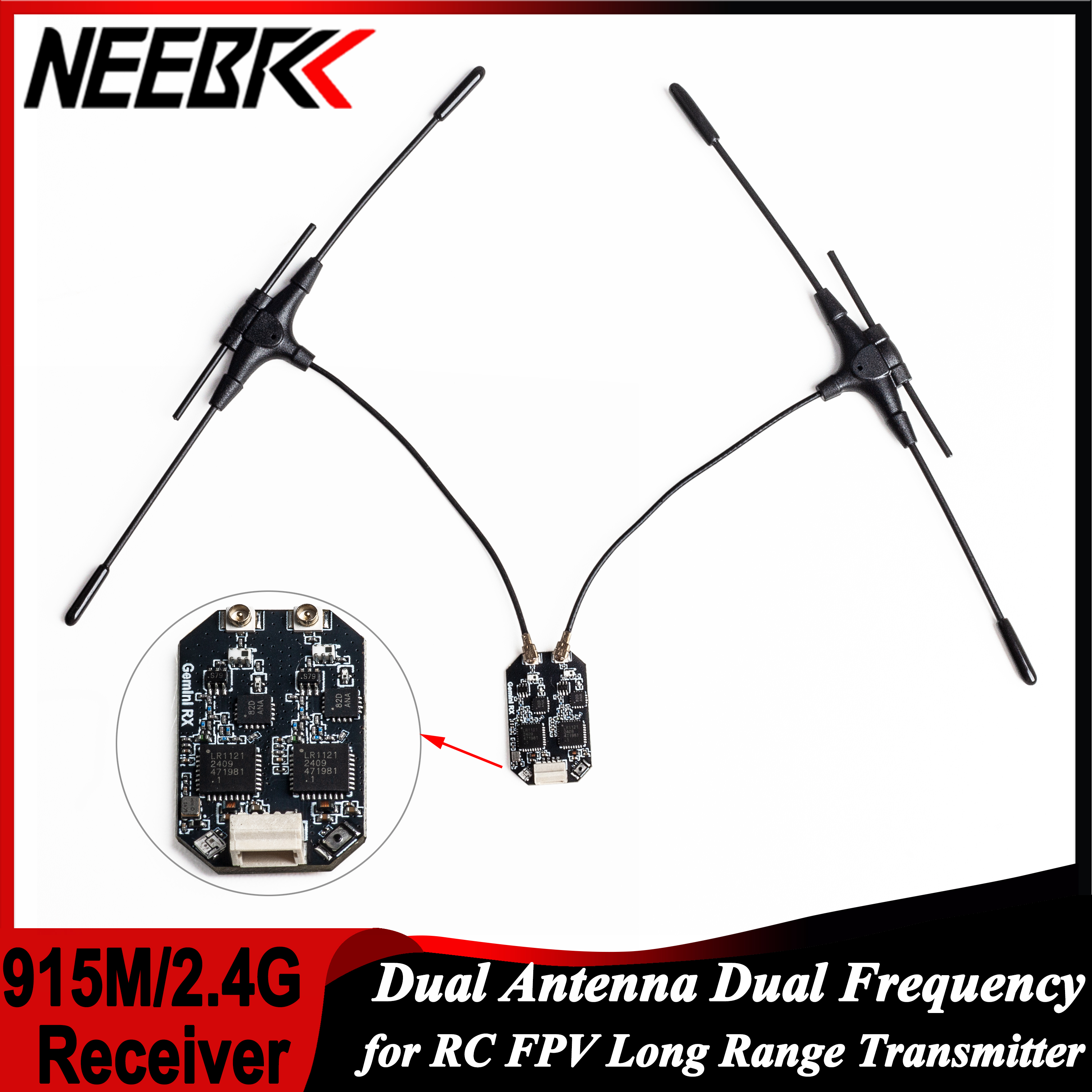ELRS 915MHz/2.4GHz Gemini Dual – Drone Rc Parts recenzja i cena