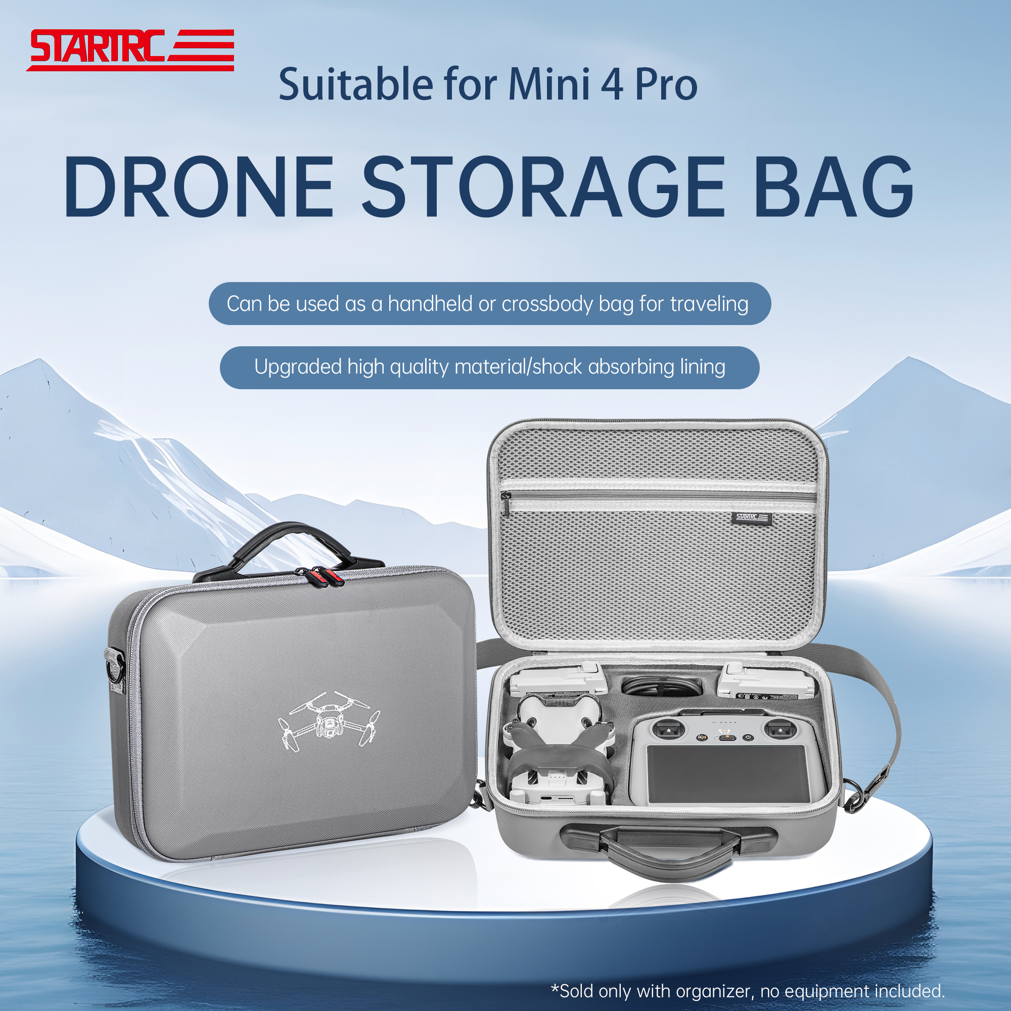 Mini 4 Pro Carrying Case, Trav – Drone Dji Rc N2 recenzja i cena