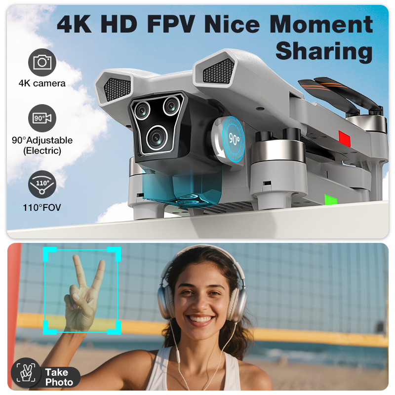 NEW Hot L017 Pro Drone Brushle – Drone Rc Explorer recenzja i cena