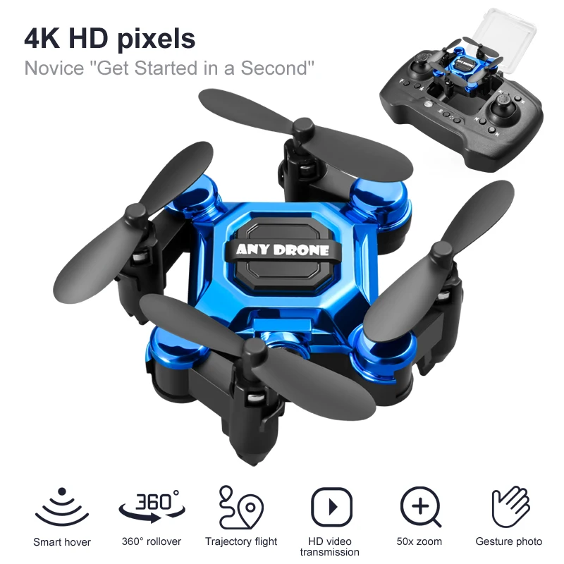 4K Camera HD RC Drone Fold Rem – Drone Smart Rc recenzja i cena