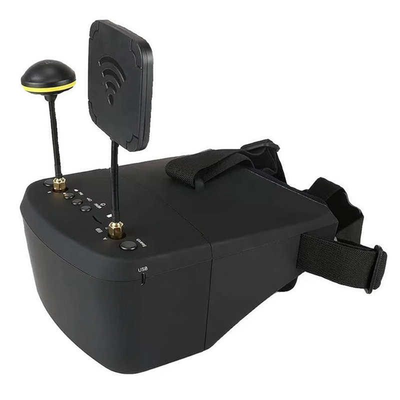 【B74A】EV800D 5.8G 40CH 5 Inch  – Fpv Goggles Headset recenzja i cena