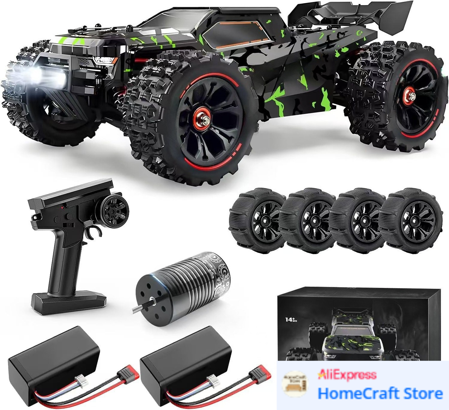 1/14 Brushless RC Cars for Adu – Drone Or Rc Car recenzja i cena