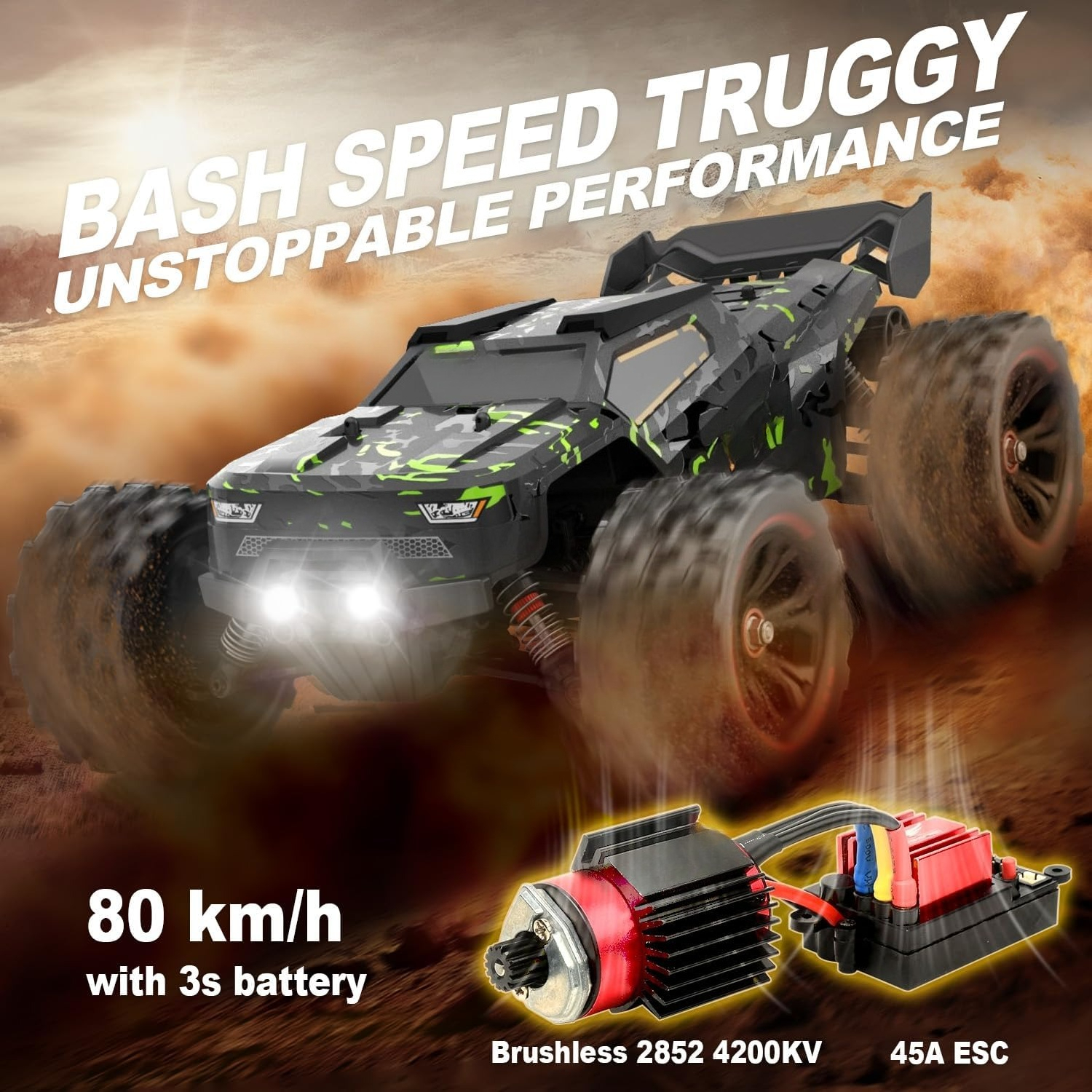 1/14 Brushless RC Cars for Adu – Drone Or Rc Car recenzja i cena